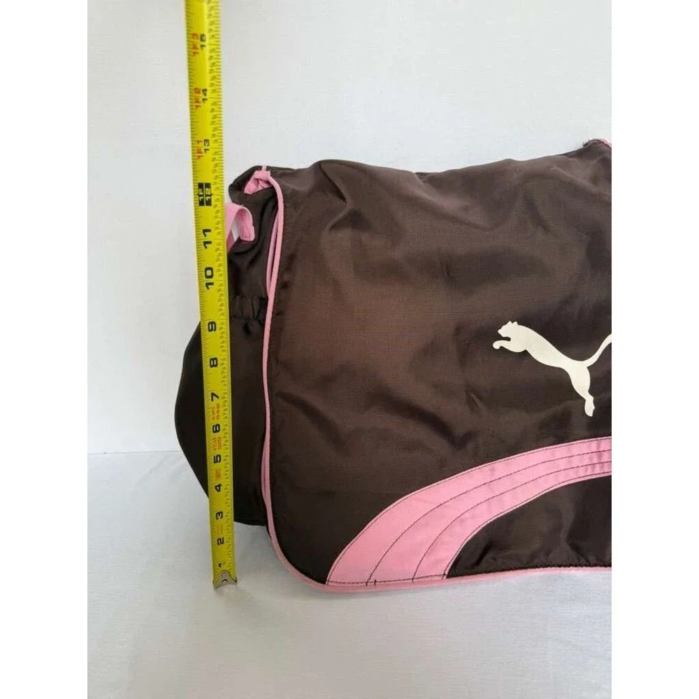 Puma Sport Diaper Bag Brown Pink Baby Changing Bag Large Travel Mommy Bag Multi